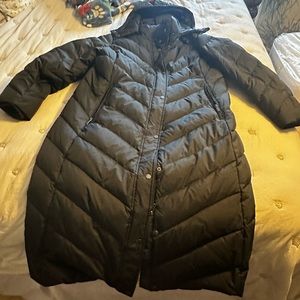Maxi puffer coat